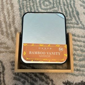 Small bamboo mirror